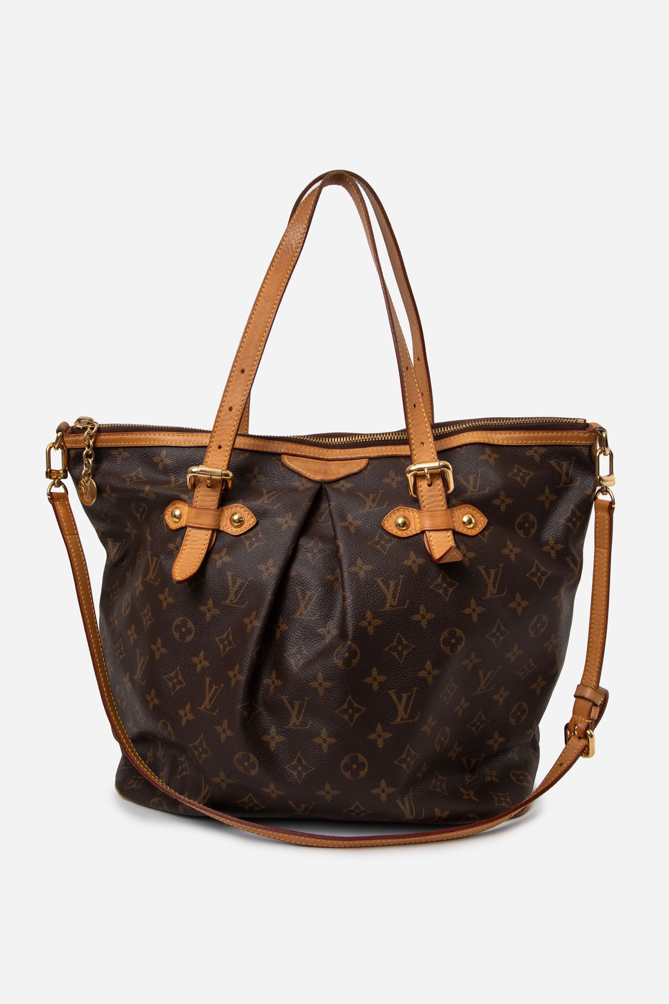 Louis Vuitton 2008 Monogram Palermo GM Top Handle With Strap