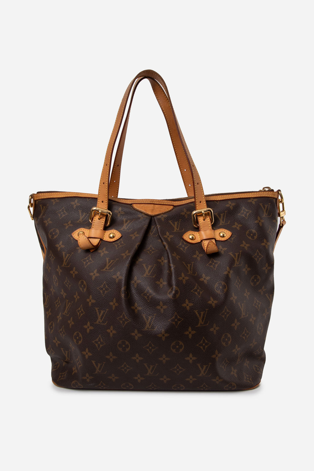 Louis Vuitton 2008 Monogram Palermo GM Top Handle With Strap