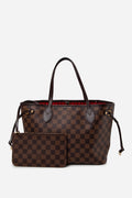 Louis Vuitton Damier Ebene Neverfull PM Tote Bag