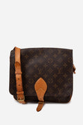 Louis Vuitton 1994 Monogram Cartouchiere GM Crossbody Bag