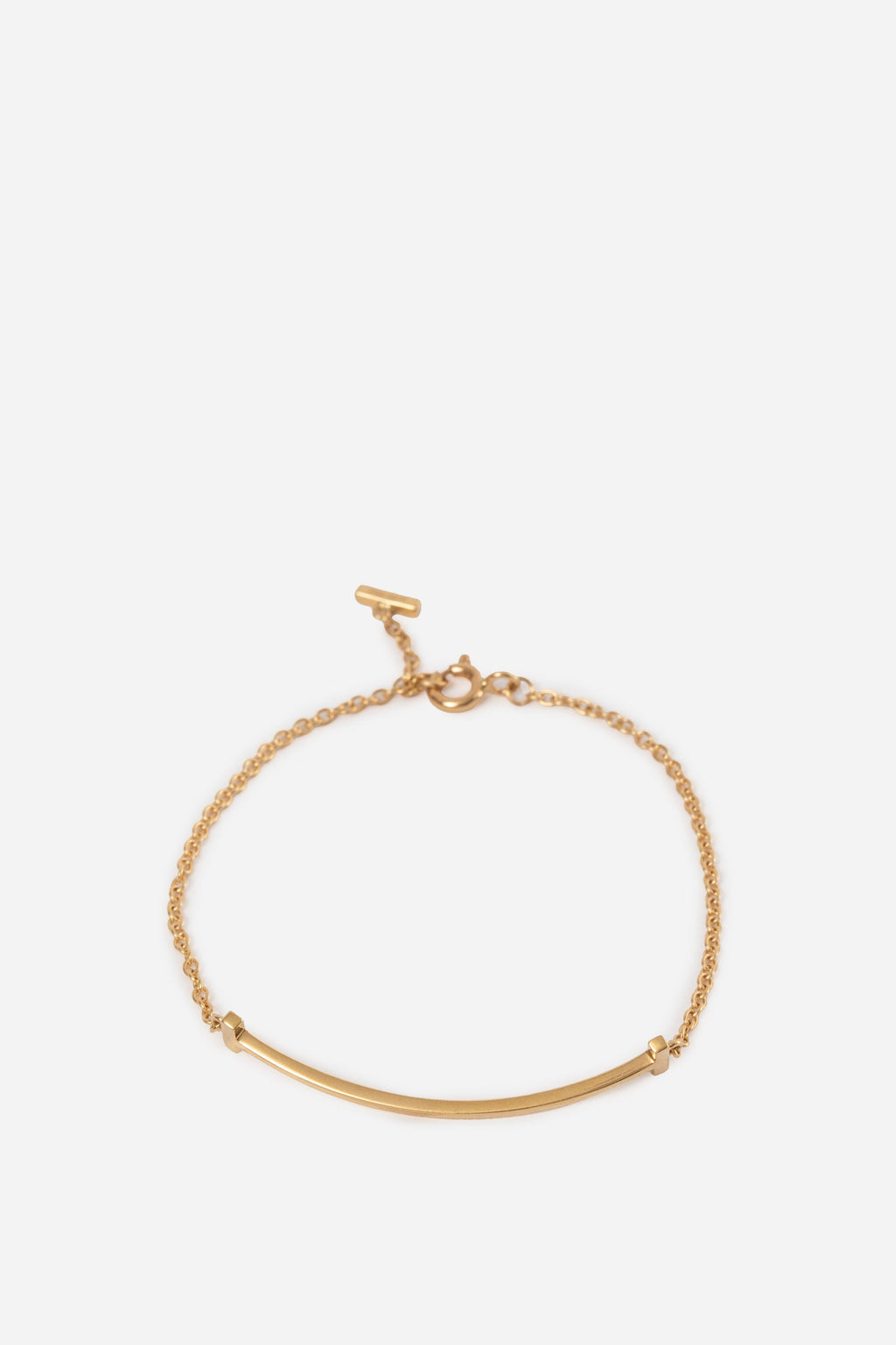 Tiffany T Smile Bracelet in 18K Yellow Gold
