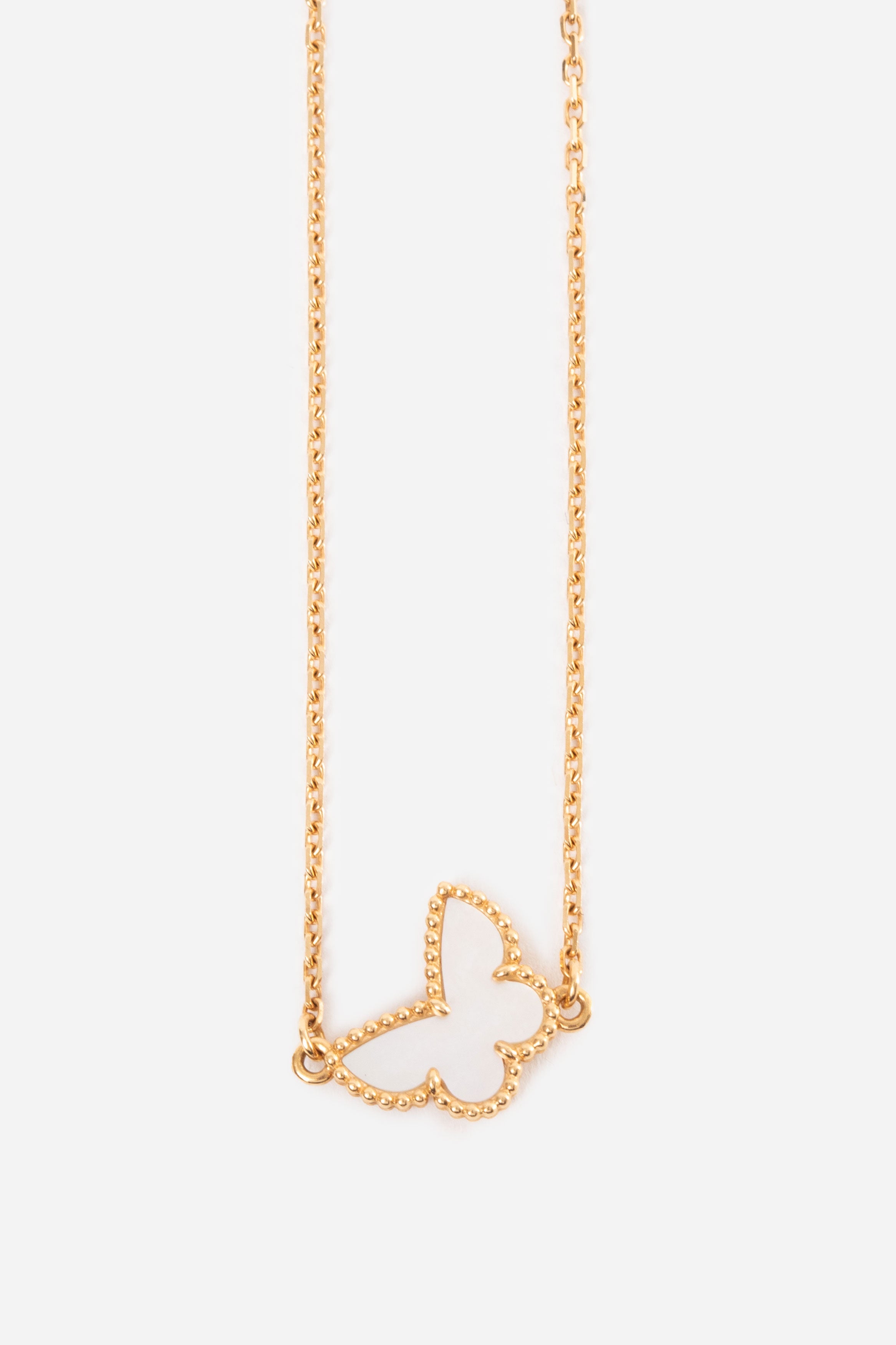 Van Cleef & Arpels Sweet Alhambra bracelet 18K yellow gold, Mother-of-pear
