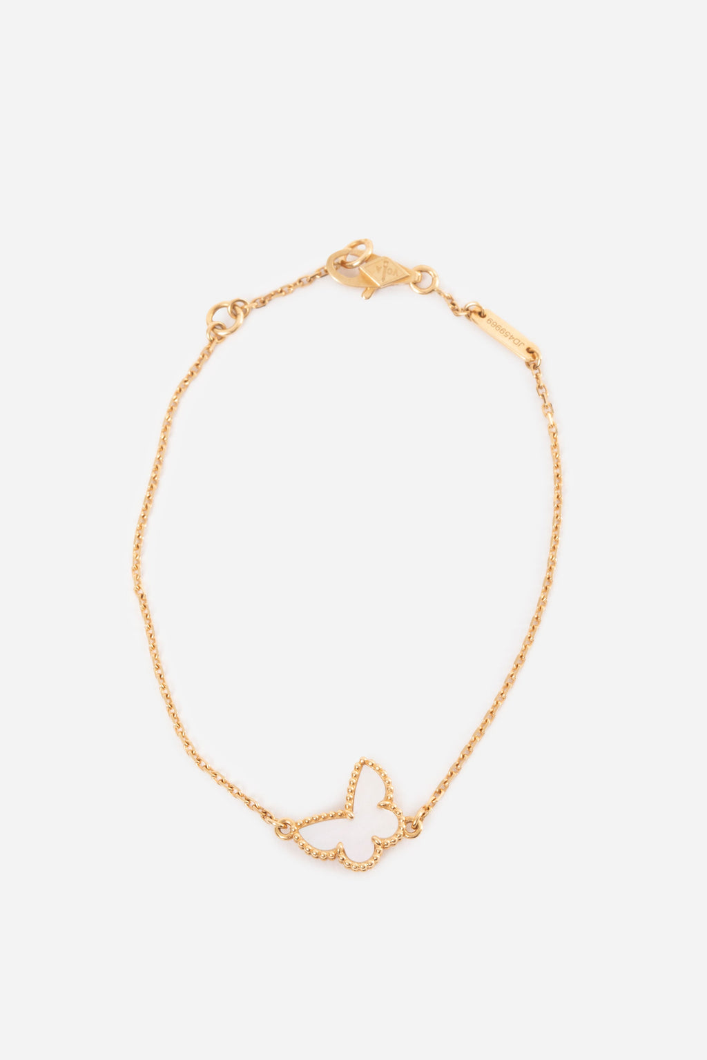 Van Cleef & Arpels Sweet Alhambra bracelet 18K yellow gold, Mother-of-pear