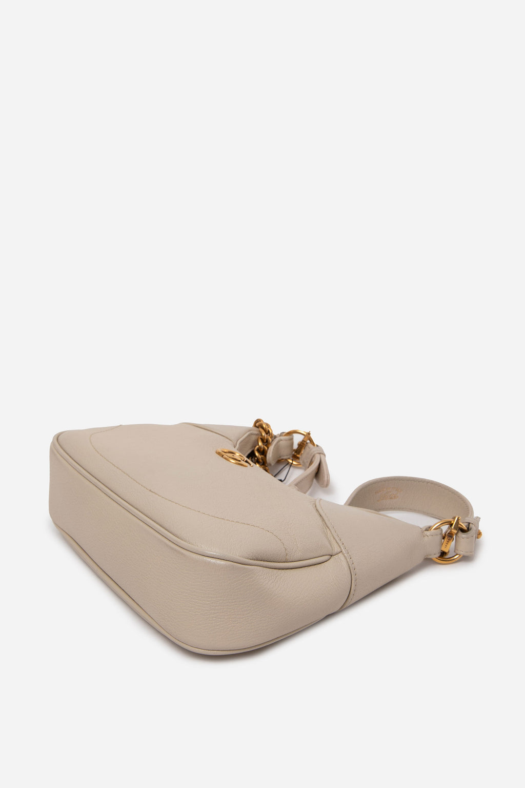 Gucci Goatskin Small Aphrodite Shoulder Bag Cream