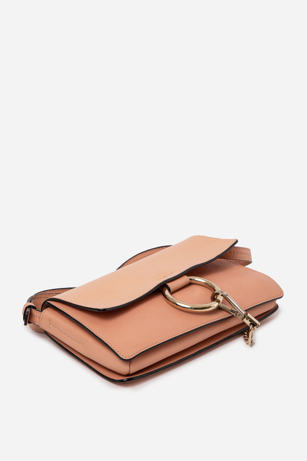 Chloe Calfskin Small Faye Shoulder Bag Beige