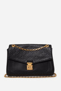 Louis Vuitton Empreinte Saint Germain PM Black Shoulder Bag