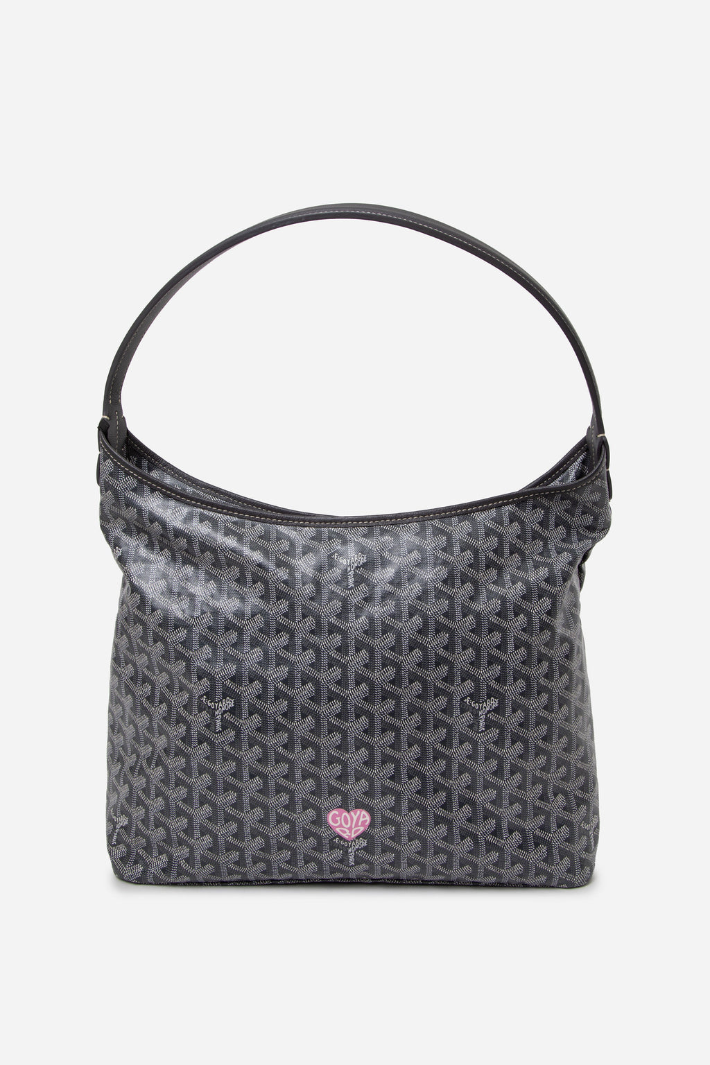 Goyard 2023 Goyardine Boheme Hobo Grey
