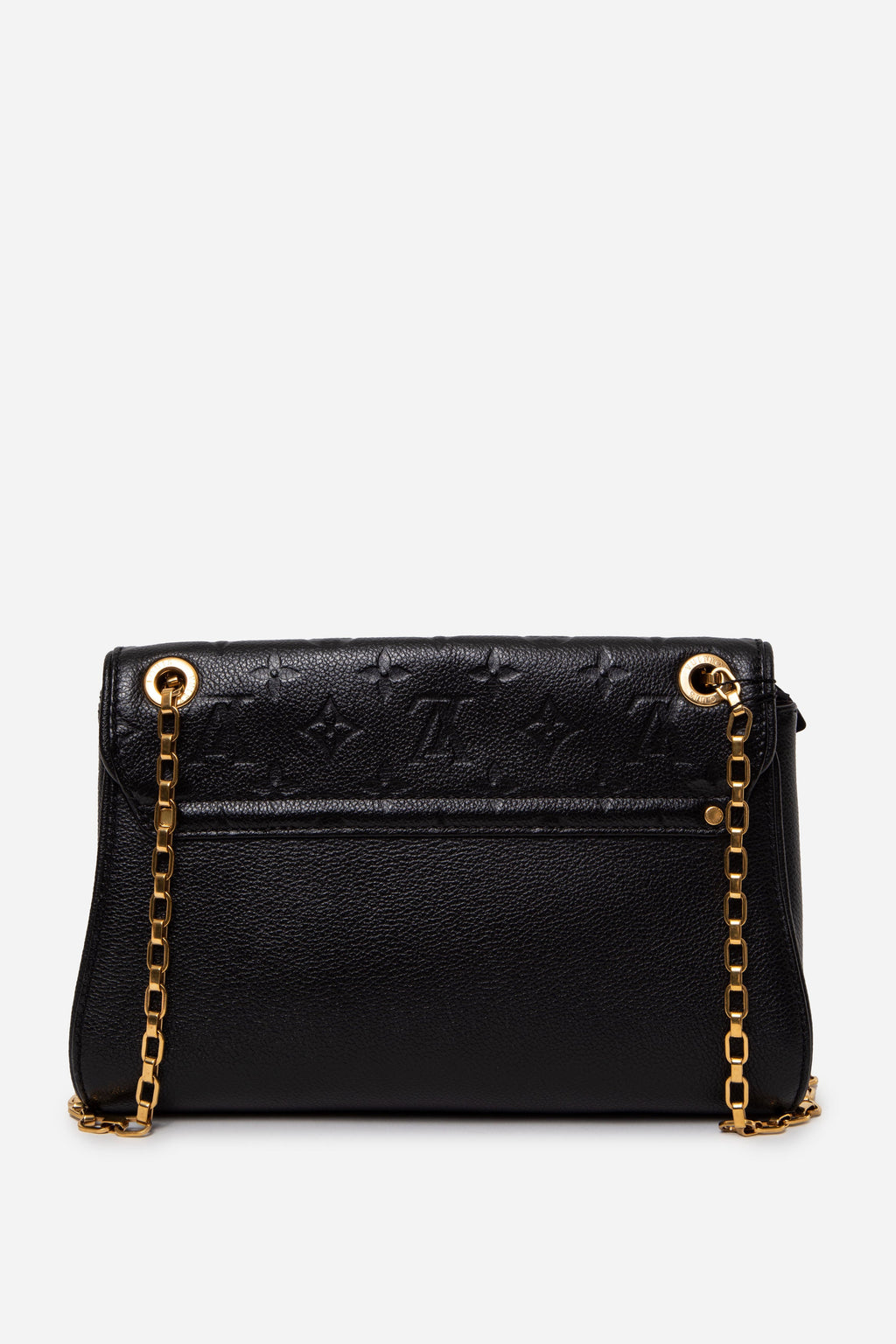 Louis Vuitton Empreinte Saint Germain PM Black Shoulder Bag