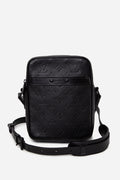 Louis Vuitton 2019 Calfskin Monogram Shadow Danube PM Crossbody Black
