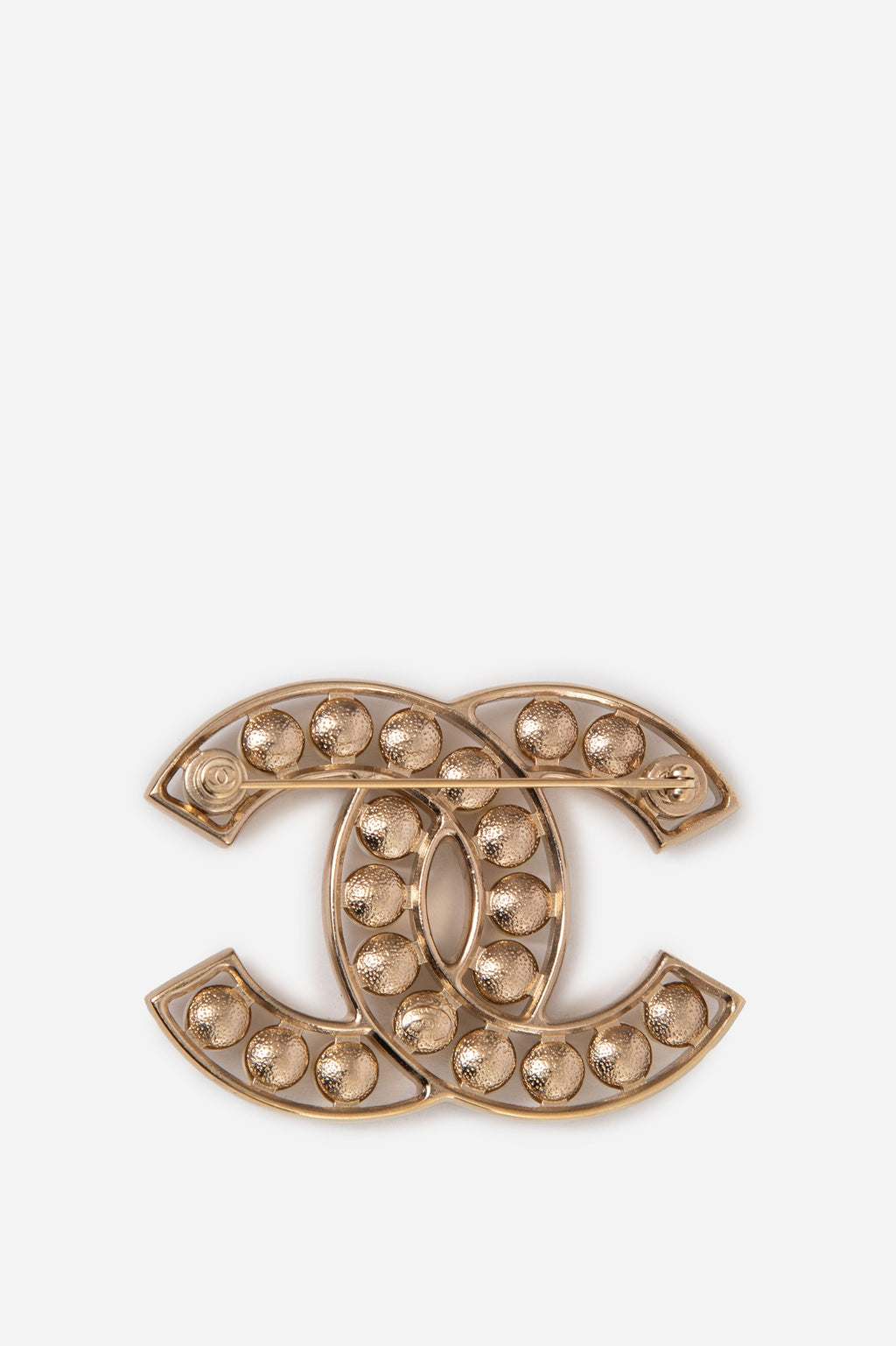 Pre-Owned Chanel 2020 Faux Pearl CC Brooch