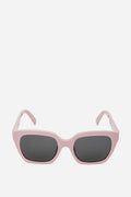 Celine Pink Square Acetate Sunglasses