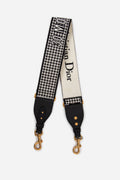 Christian Dior 30 Montaigne Houndstooth Bag Strap