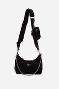 Prada Re-Edition 2005 Re-Nylon Crossbody Bag Black