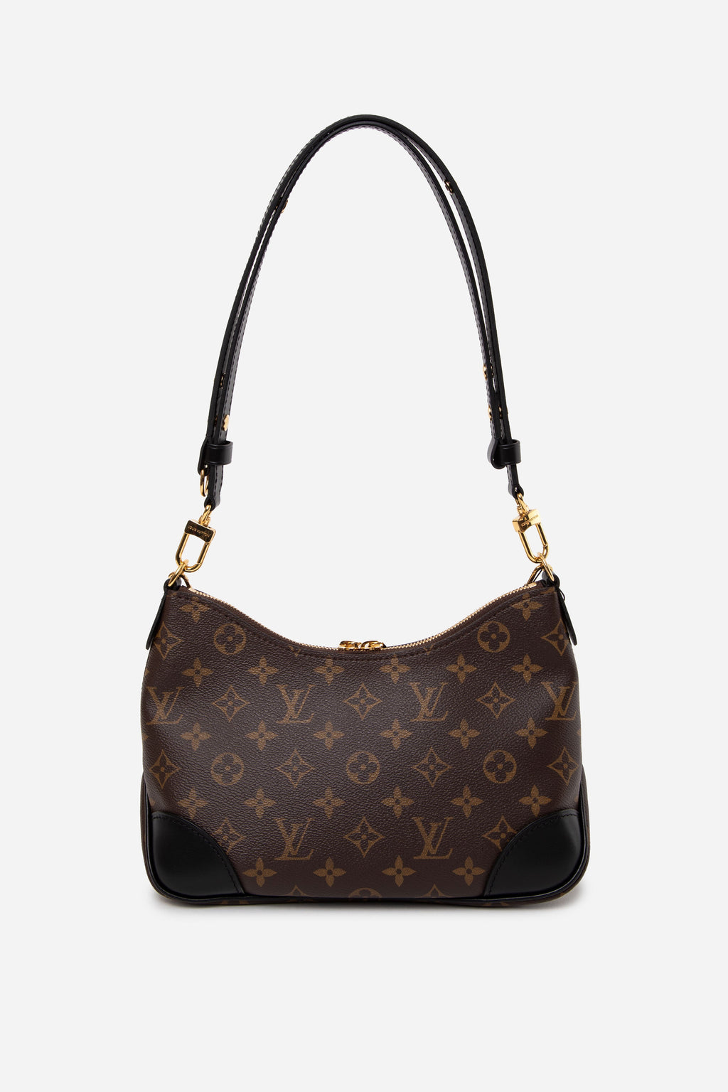 Louis Vuitton 2022 Monogram Boulogne PM Shoulder Bag Black