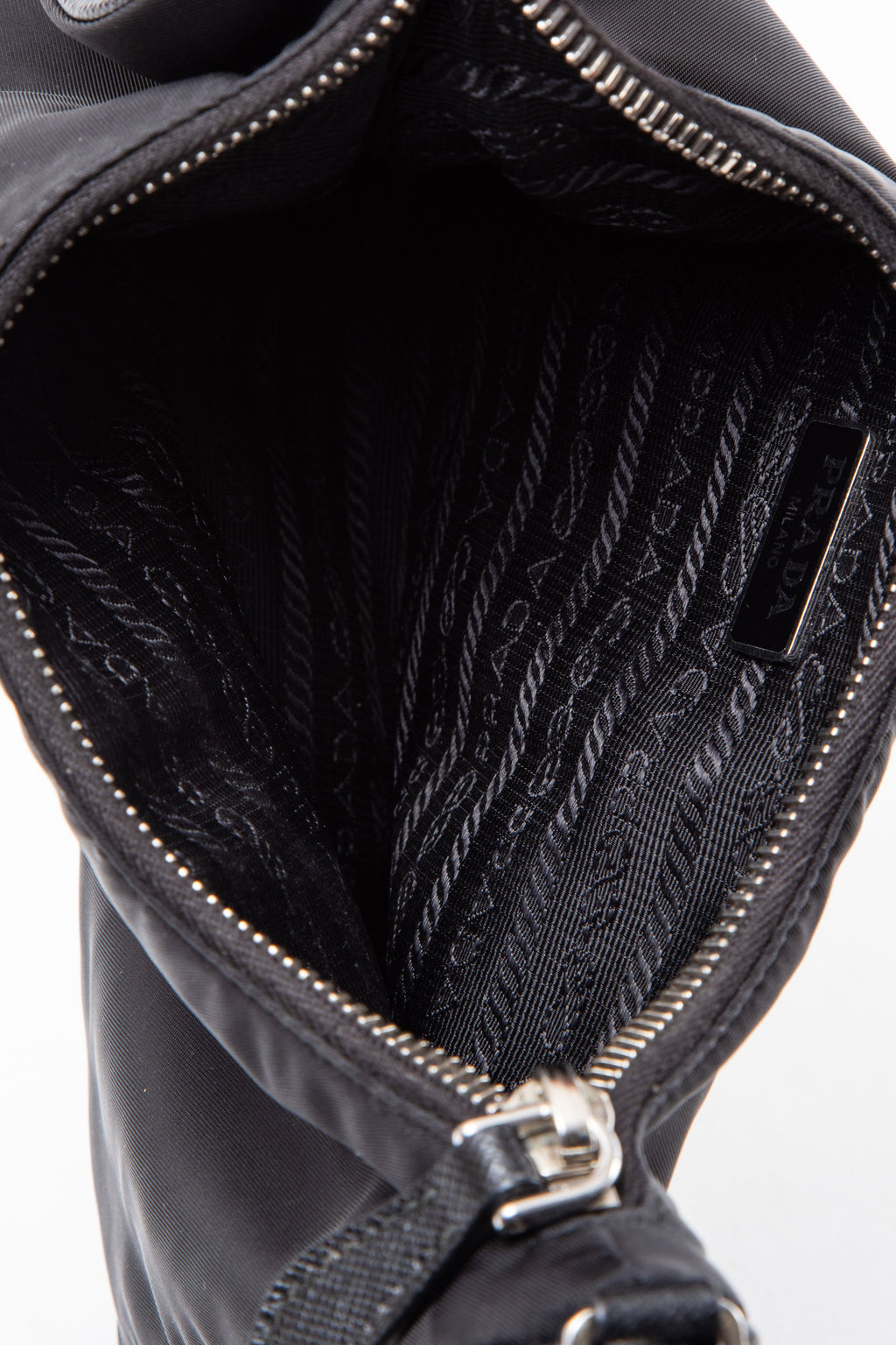 Prada Re-Edition 2005 Re-Nylon Crossbody Bag Black
