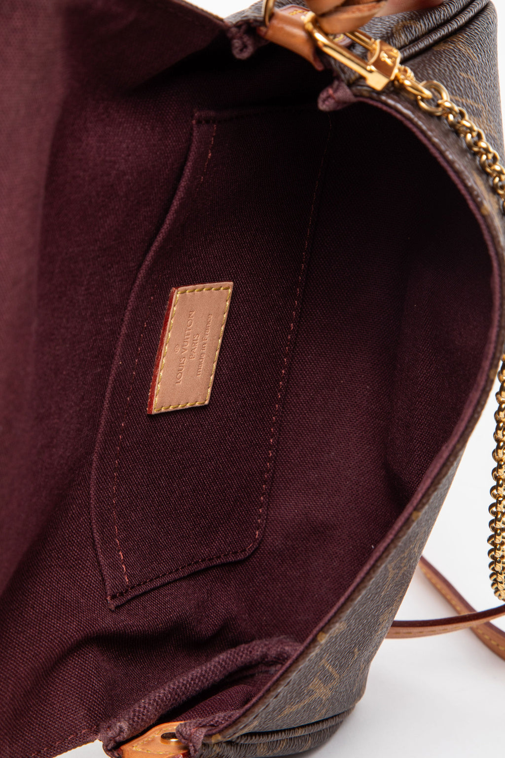 Louis Vuitton 2014 Monogram Favorite PM Chain Shoulder Crossbody Bag