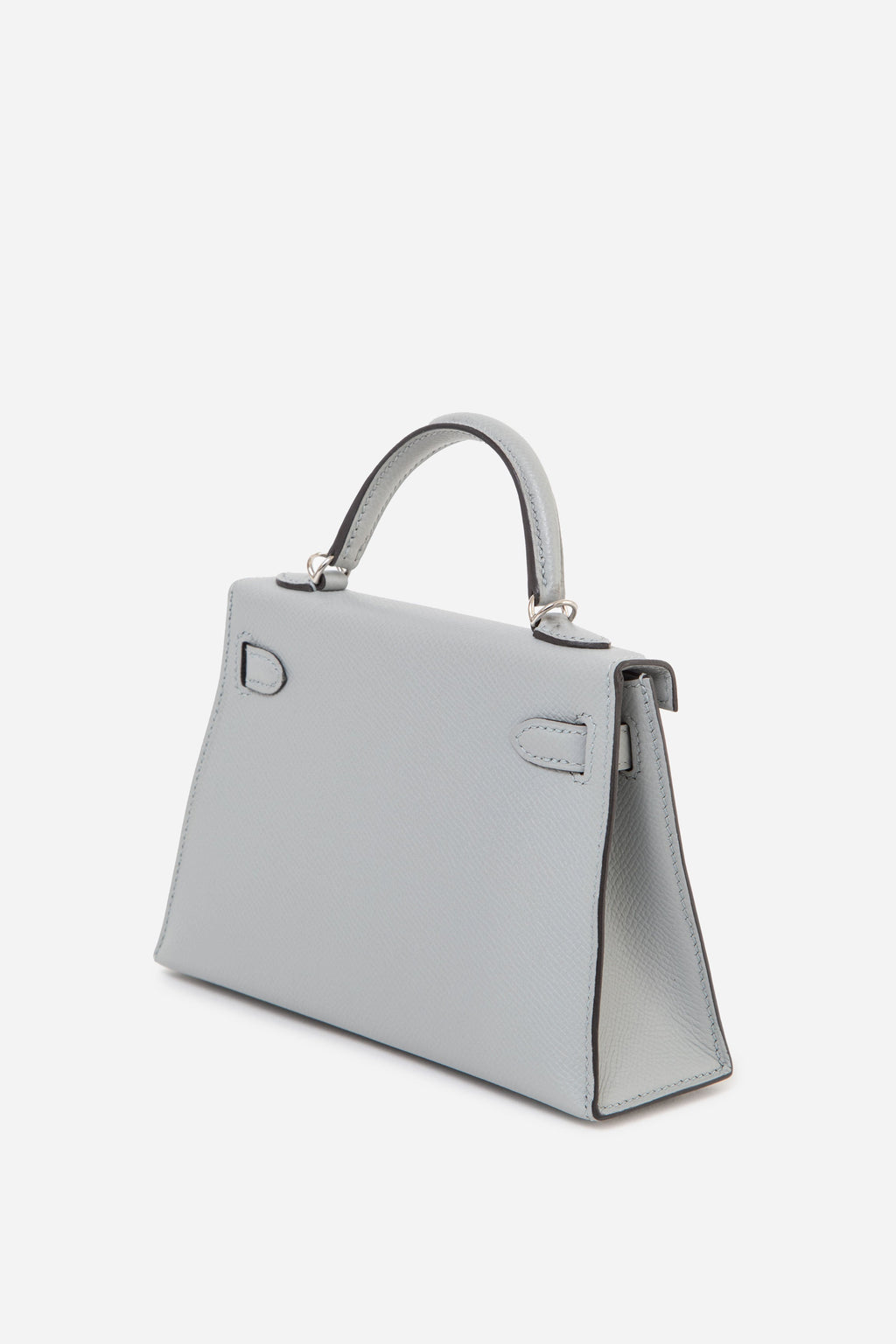 Hermes 2018 Blue Glacier Epsom Leather Mini Kelly 20