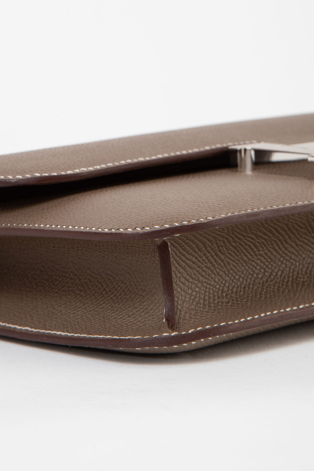 Hermès 2024 Etoupe Epsom Leather Constance Elan