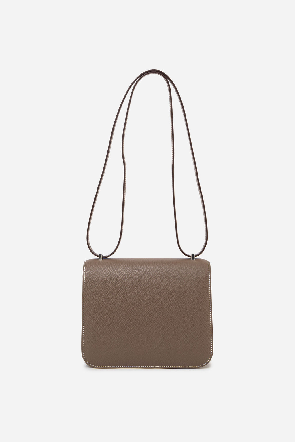 Hermès 2023 Etoupe Epsom Leather Constance 18 PHW