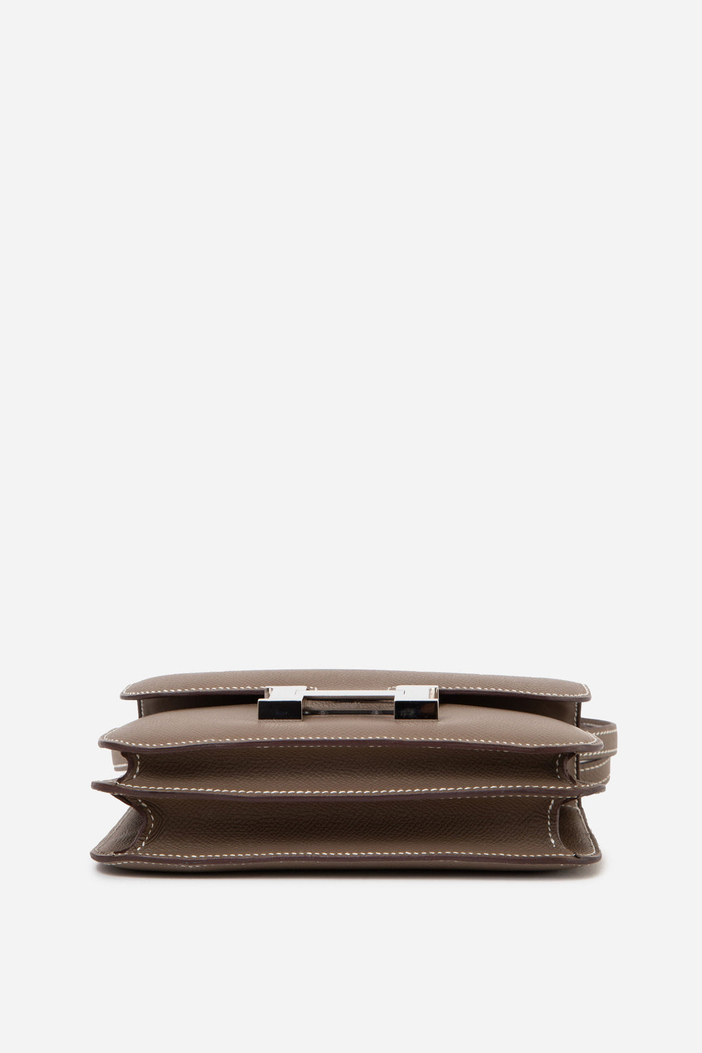 Hermès 2023 Etoupe Epsom Leather Constance 18 PHW