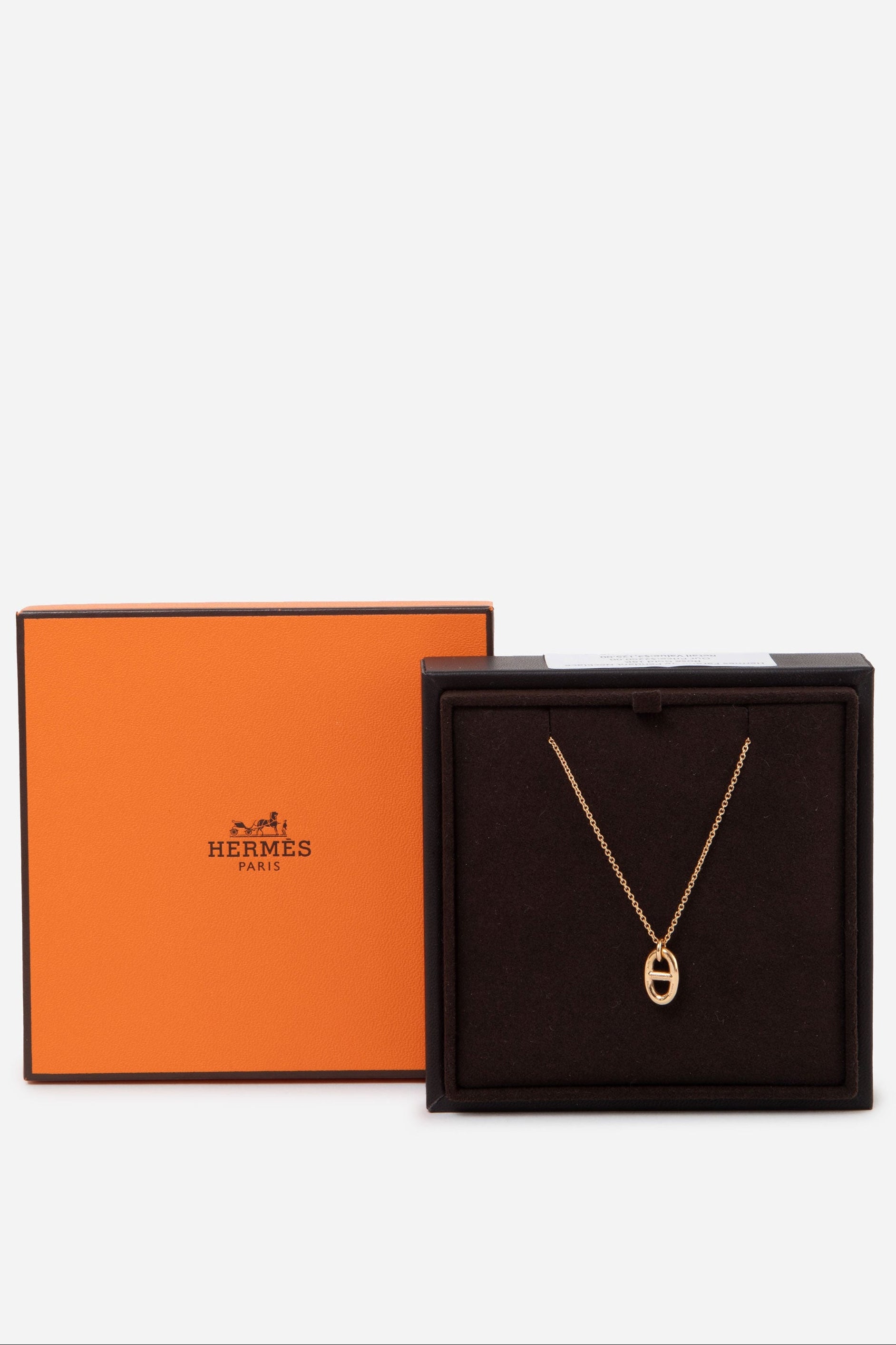 Hermes 18k Rose Gold Farandole Pendant
