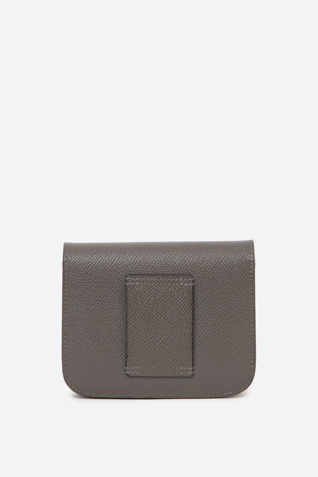 Hermès 2022 Etain Epsom Leather Constance Slim Wallet