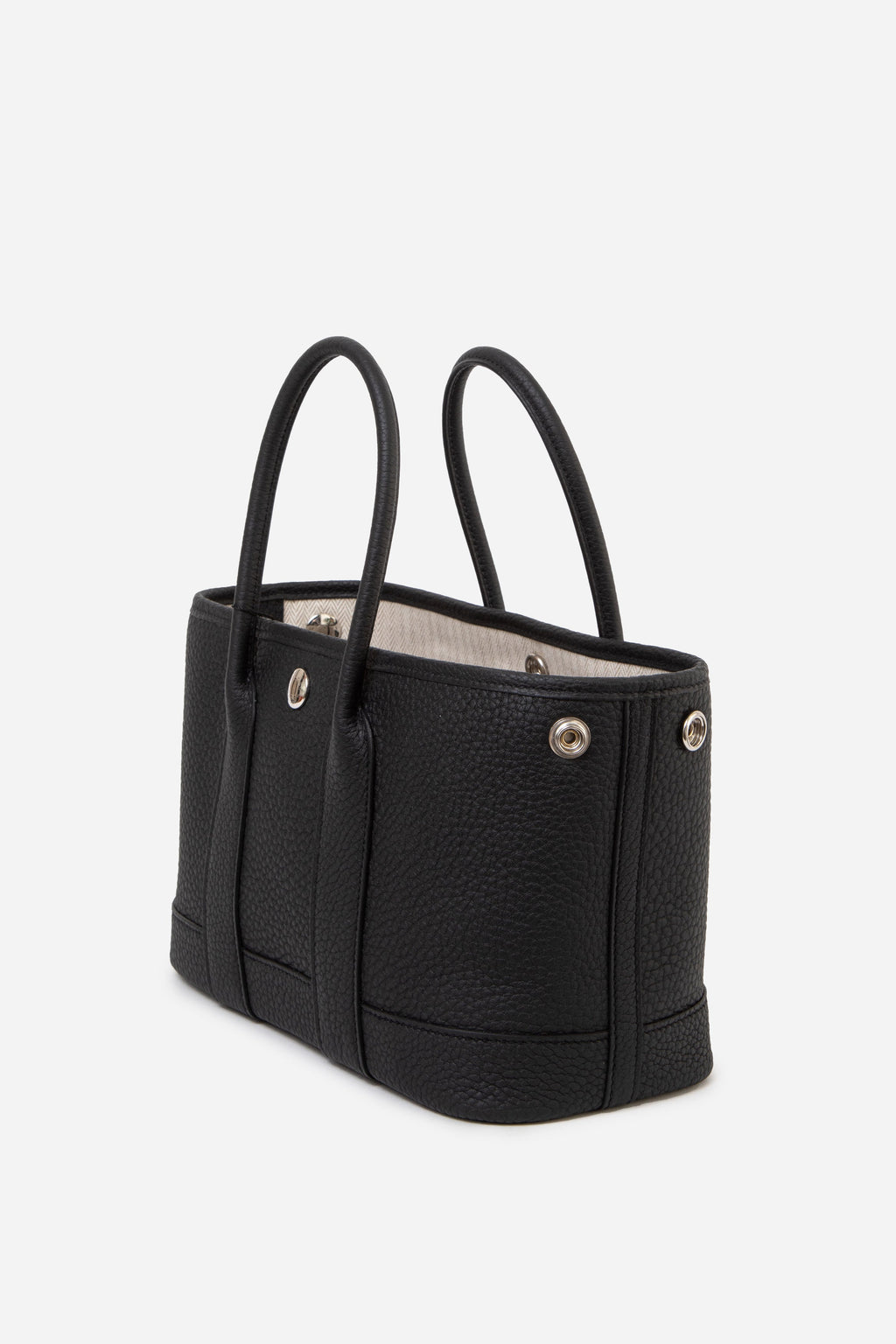 Hermes 2025 Black Negonda Leather Mini Garden 23