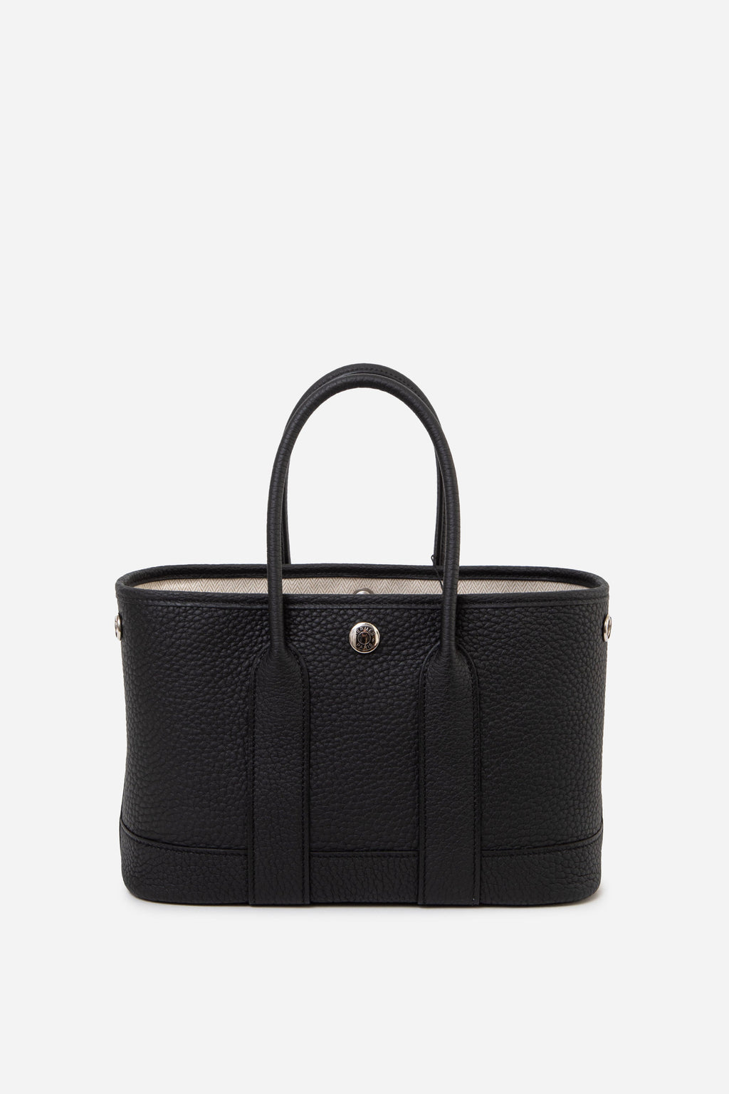 Hermes 2025 Black Negonda Leather Mini Garden 23