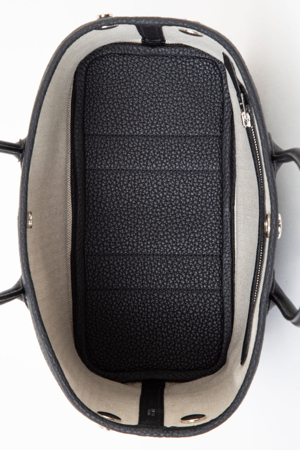 Hermes 2025 Black Negonda Leather Mini Garden 23