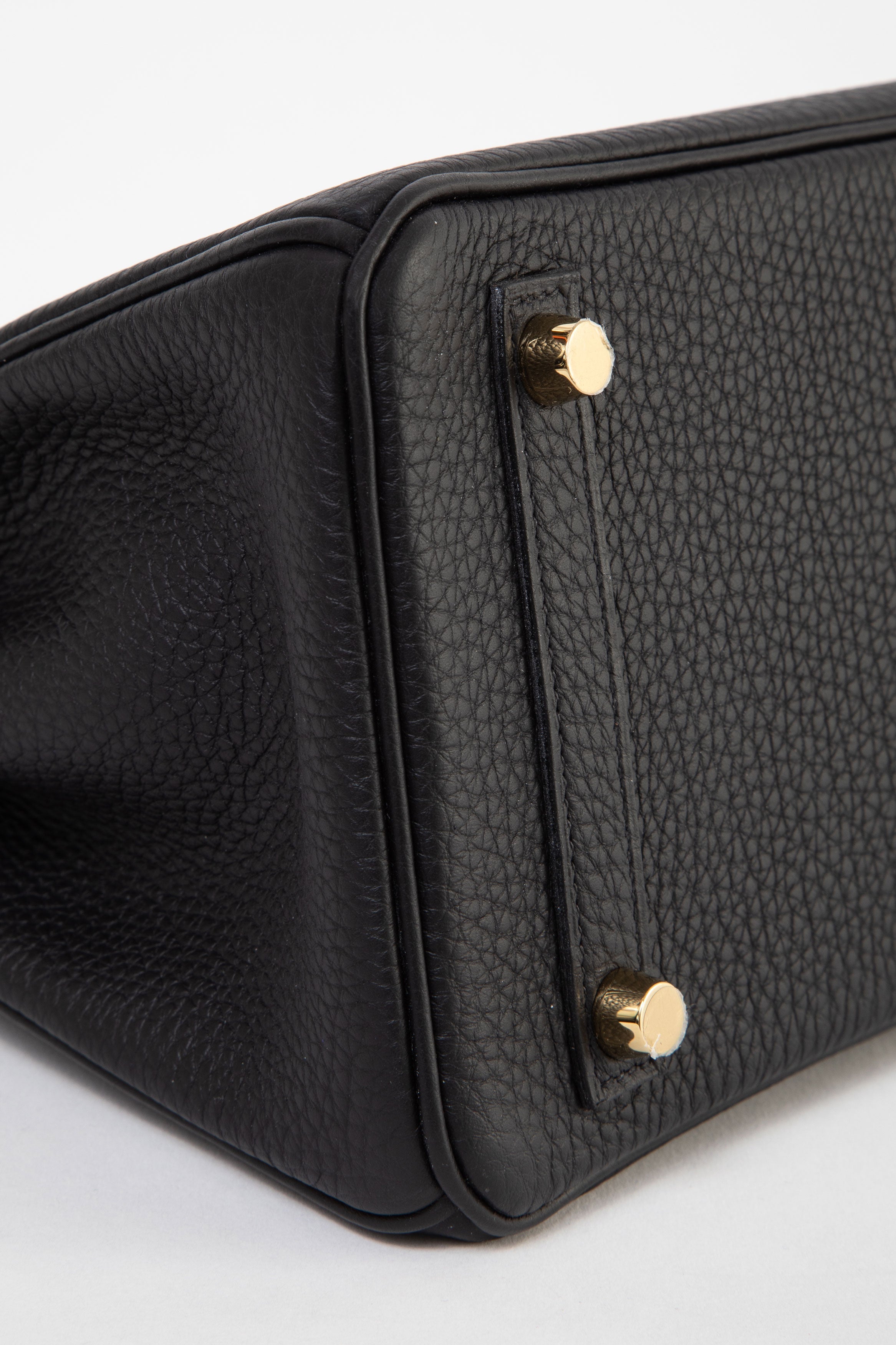 Hermes 2021 Black Togo Leather GHW Birkin 25