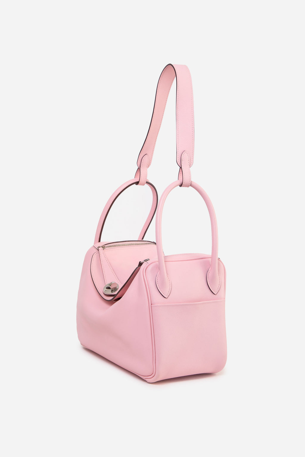 Hermes 2016 Pink Swift Leather Lindy 26 Shoulder Bag