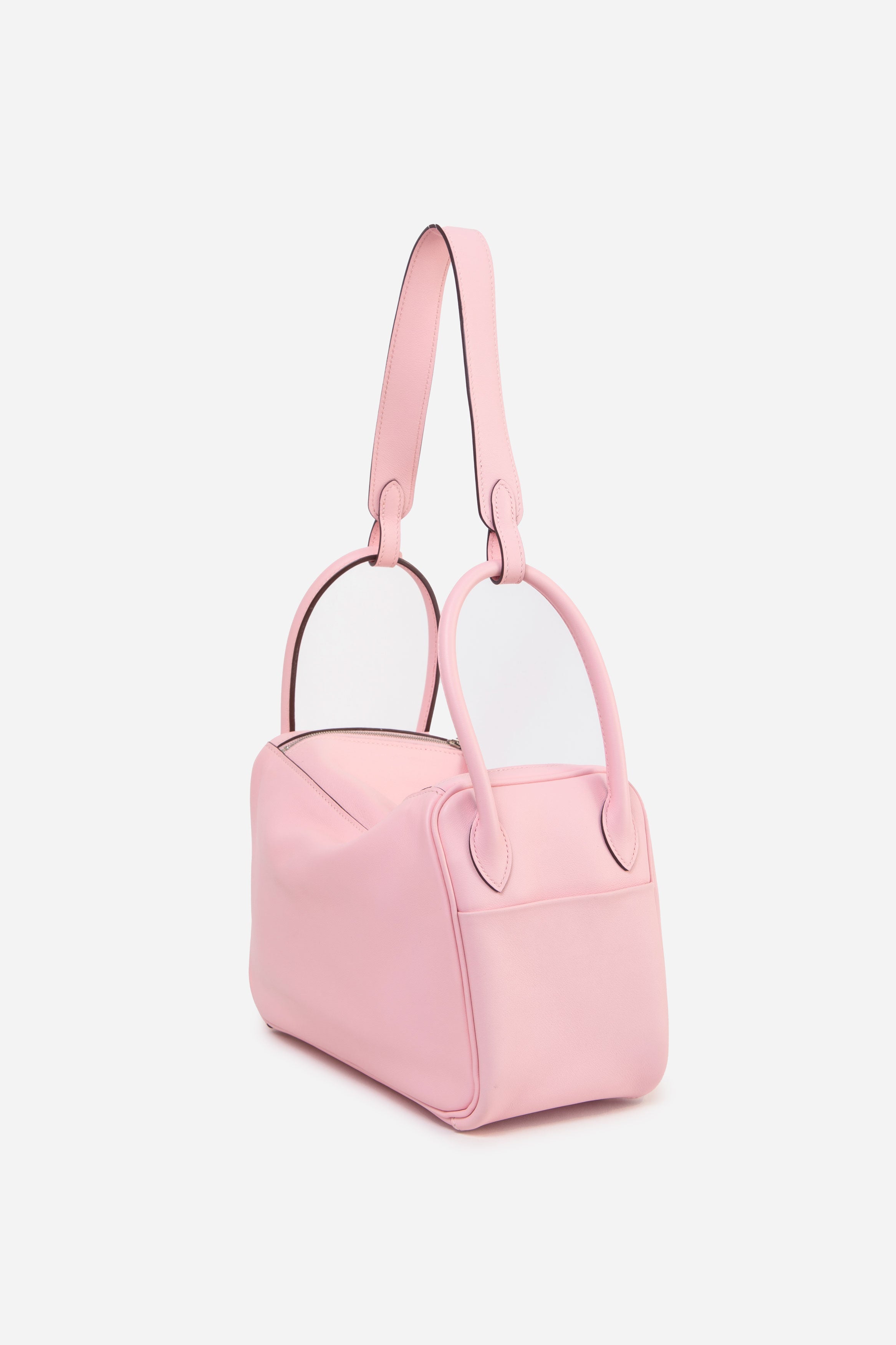 Hermes 2016 Pink Swift Leather Lindy 26 Shoulder Bag