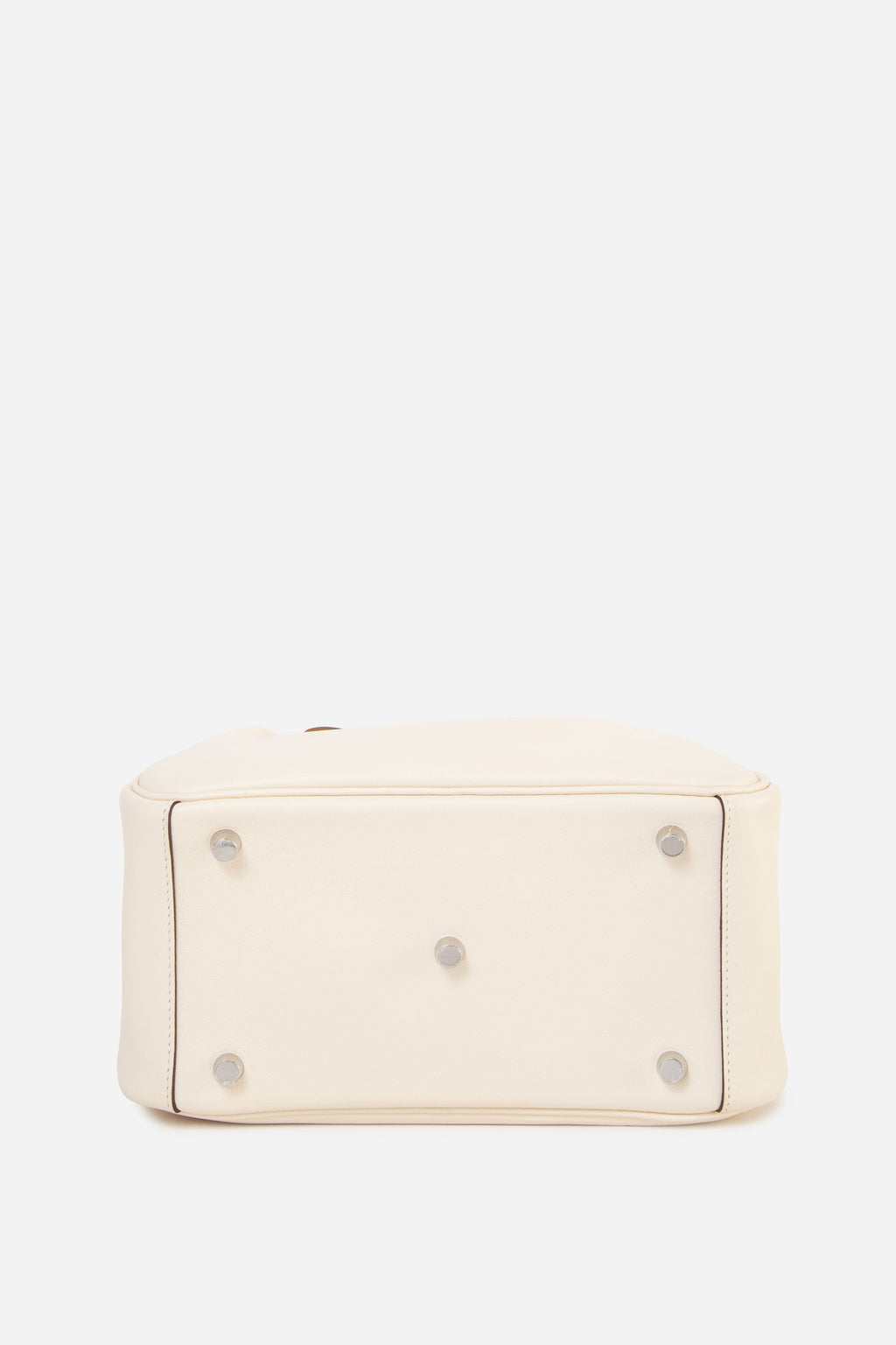 Hermes 2021 White Swift Leather Lindy 26