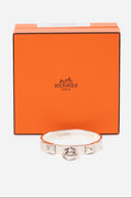 Hermes Sterling Silver Collier De Chien Bracelet