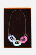 Hermes Horn/ Lacquered-Wood Necklace