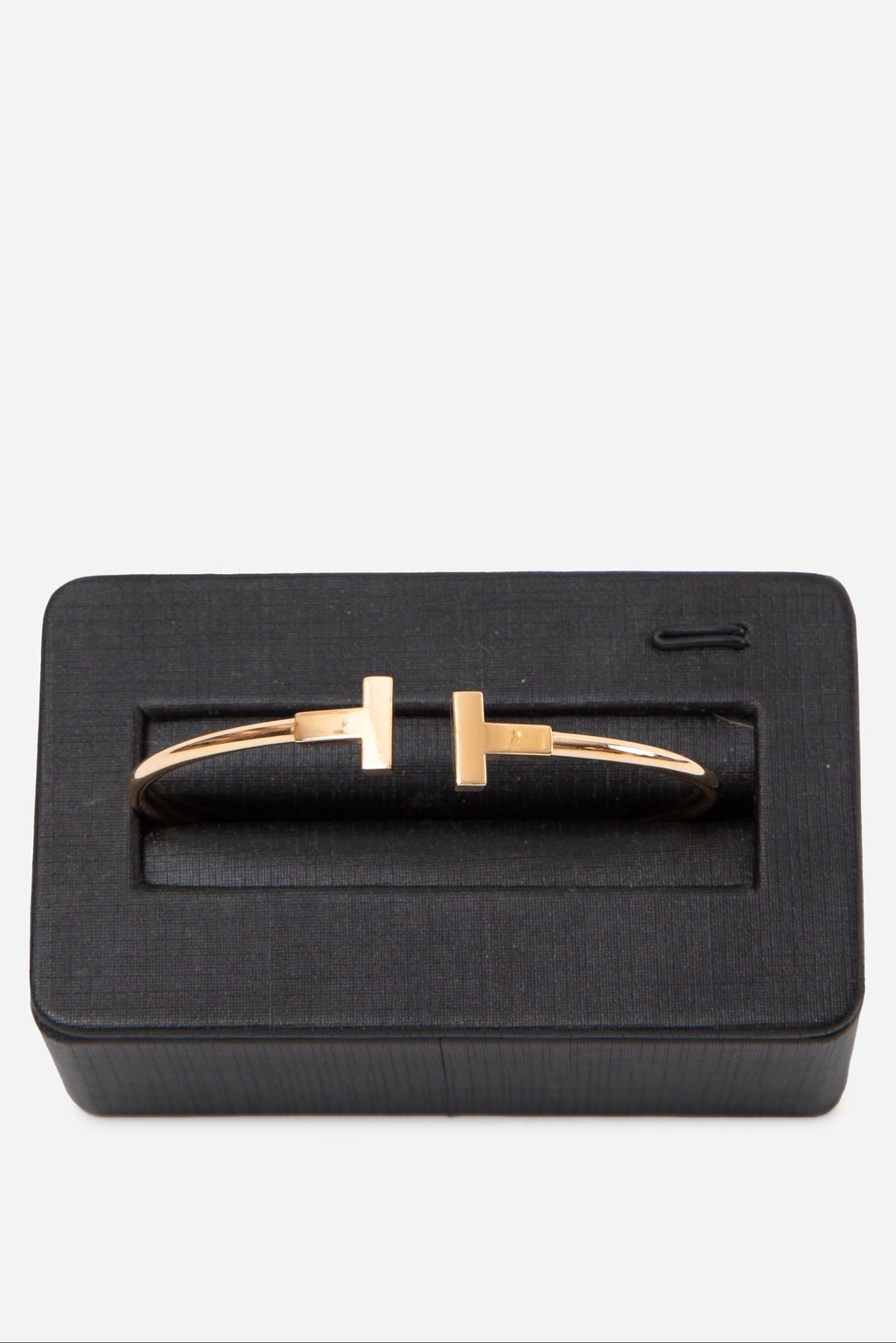 Tiffany 18k Gold T Wire Bracelet