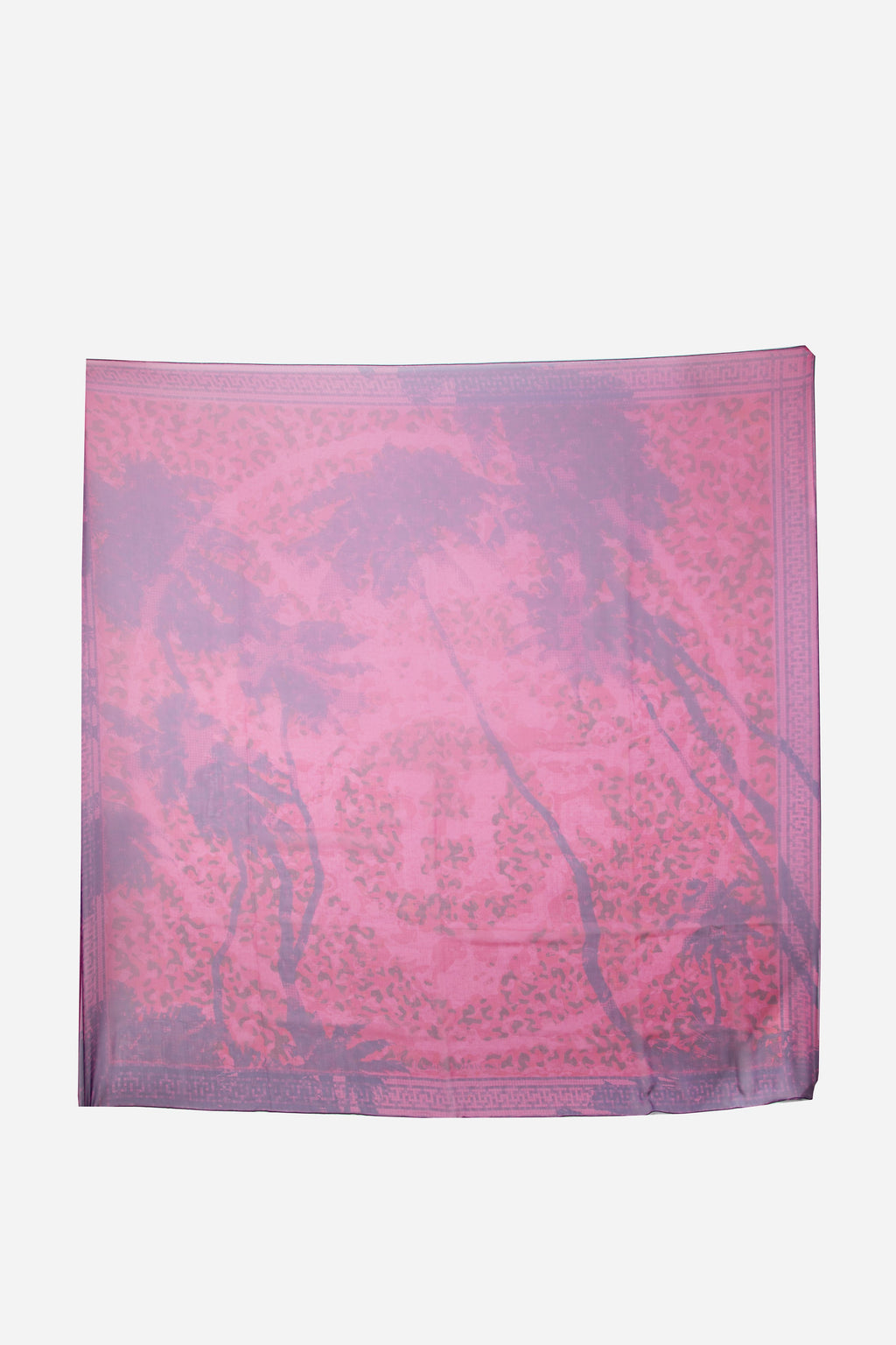 Hermes Silk Mousseline Shawl 135cm