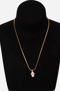 Dior Vintage Gold-Tone Pearl Necklace