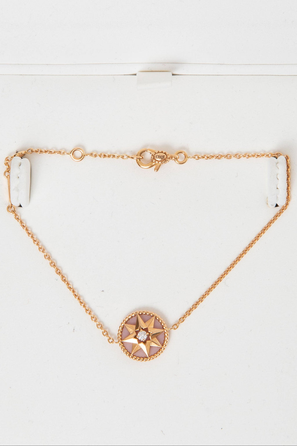 Christian Dior Rose des Vents Bracelet 18K/Diamond/Pink Opal