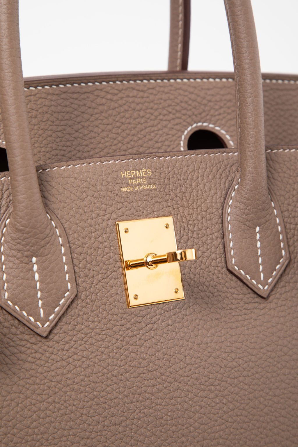 Hermès 2018 Etoupe Togo Leather Birkin 30 GHW