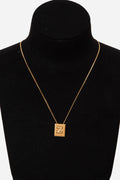 Celine Alphabet Z Necklace
