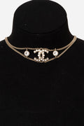 Pre-Owned Chanel 2020 Double Chain Choker