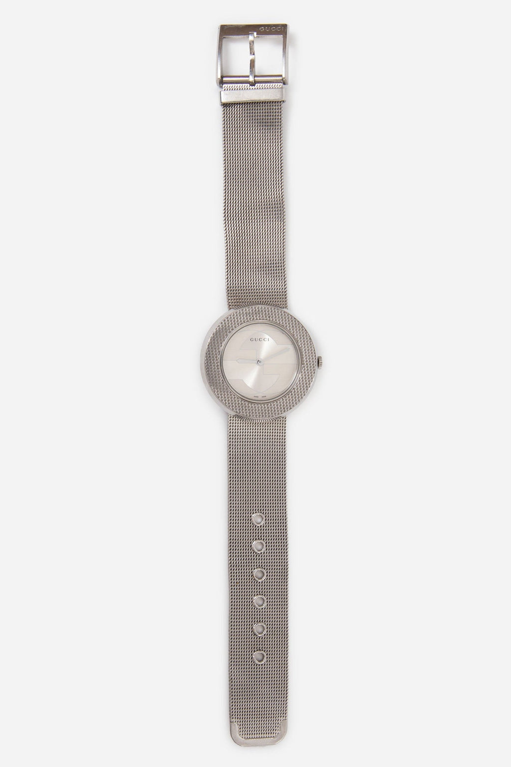 Gucci Stainless Steel 36mm U-Play Mesh Quartz Watch