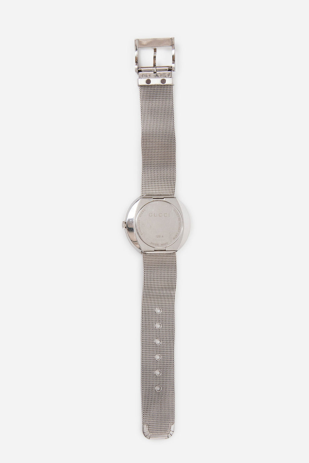 Gucci Stainless Steel 36mm U-Play Mesh Quartz Watch