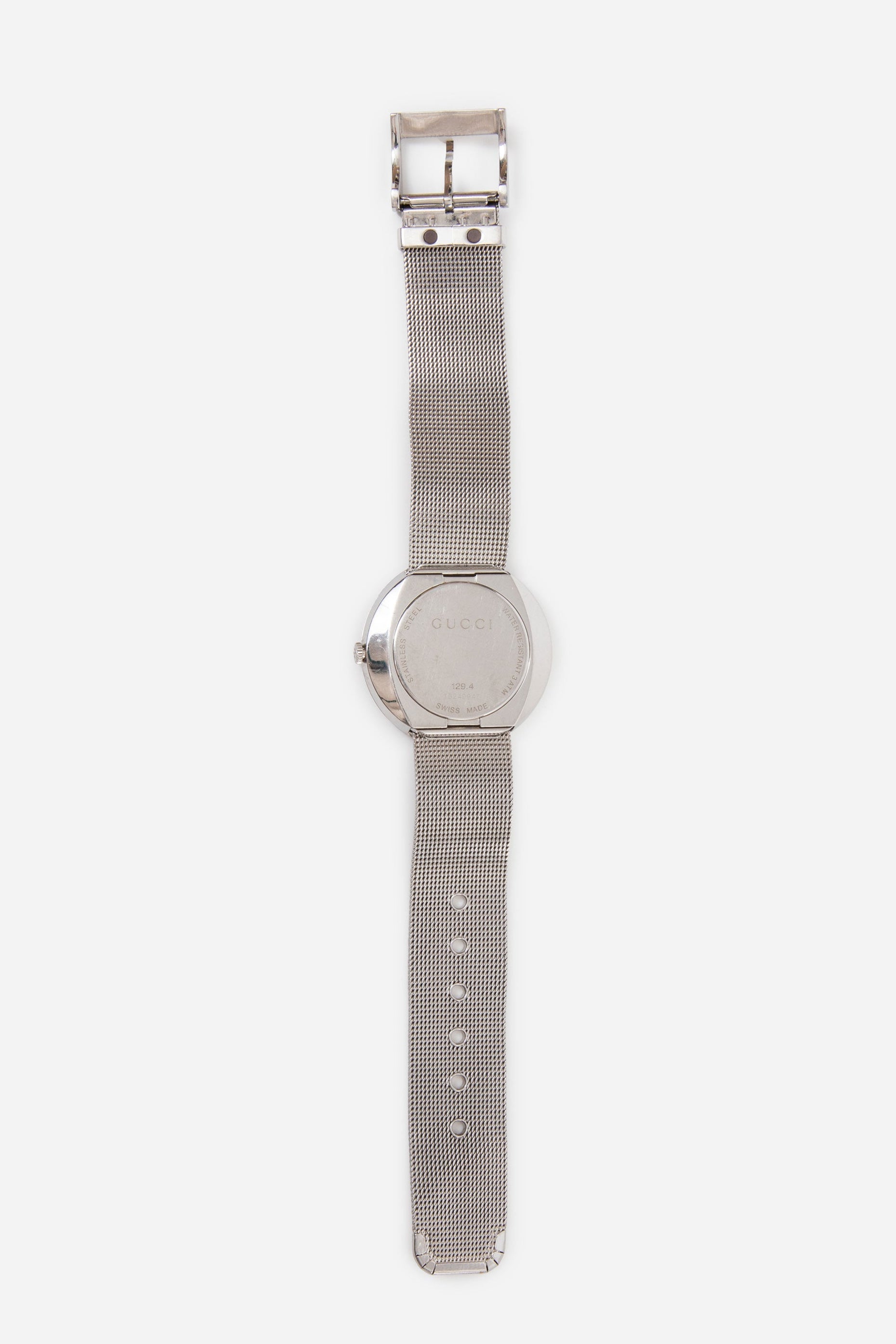 Gucci Stainless Steel 36mm U-Play Mesh Quartz Watch