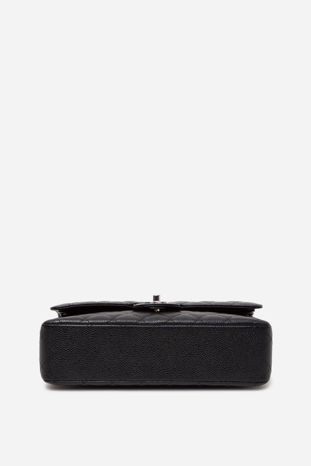 Pre-Owned Chanel 2023 Black Caviar Medium Classic Double Flap Bag