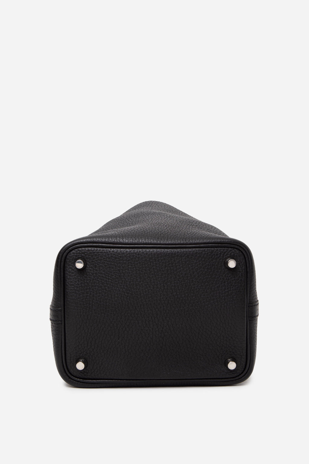 Hermès 2021 Black Clemence Picotin 18 Handbag