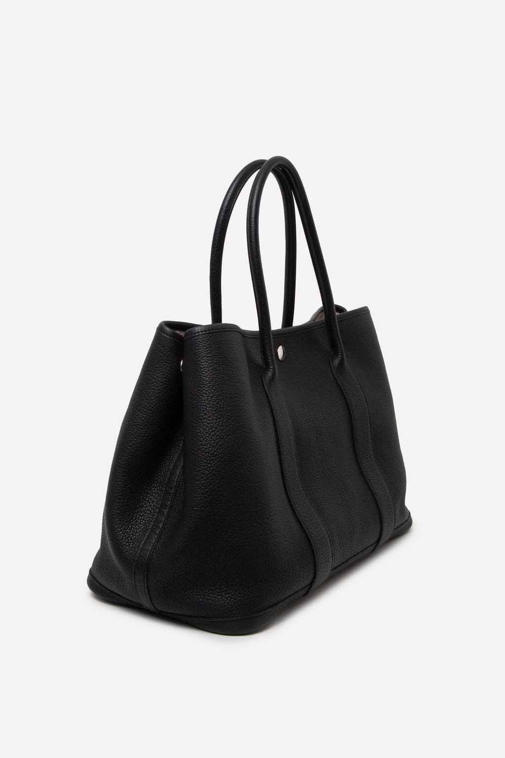 Hermes 2012 Black Togo Garden Party 36