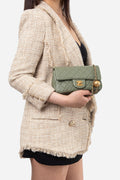Pre-Owned CHANEL Pearl Crush Mini Rectangular Flap