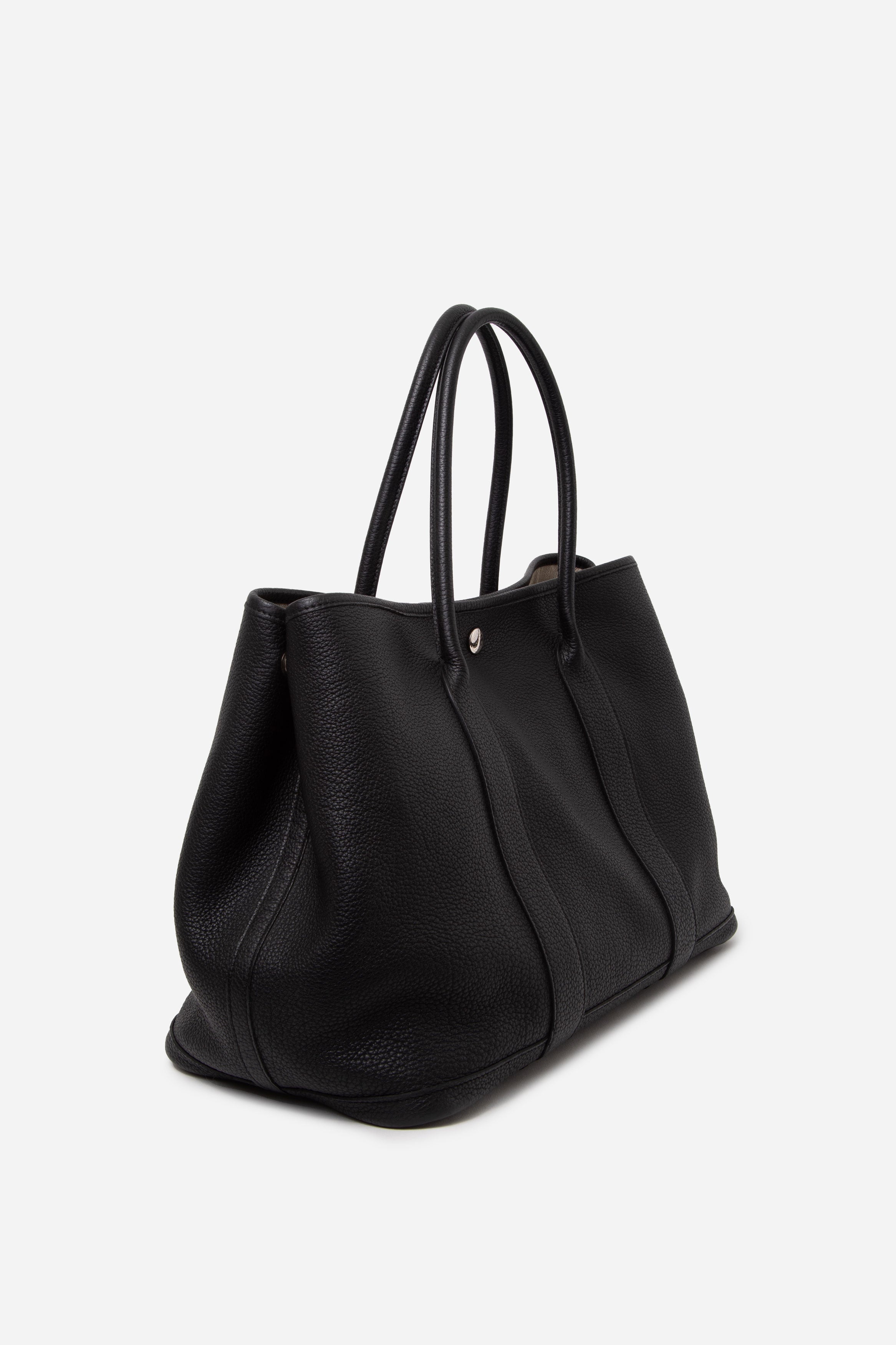 Hermes 2012 Black Togo Garden Party 36